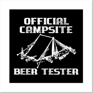 Official Campsite Beer Tester Posters and Art